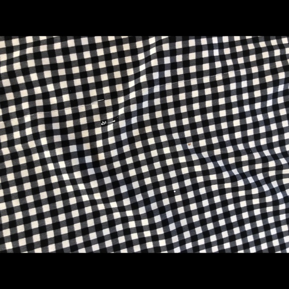 Zara wide leg cropped pants check gingham - Picture 4 of 5